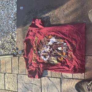 Fleetwood Mac Rumours Graphic T-Shirt, Maroon Classic Rock Tee, Size s